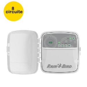 Programator irigatii Rain Bird seria RC2, 24V,8 circuite, smart ready, Wi-Fi inclus