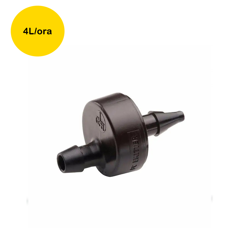 Duza picuratoare cu compensator de presiune 4l/H neagra