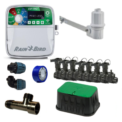 Kit Automatizare Irigatii pentru max 450 MP exterior, 8 circuite, complet