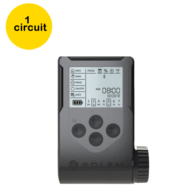 Programator bluetooth pentru irigatii, cu display, Woobee 9V, 1 zona