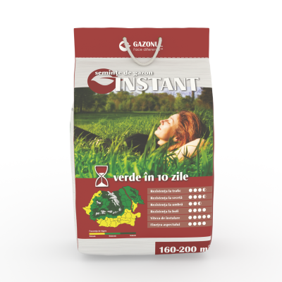 Seminte pentru gazon INSTANT 4 kg