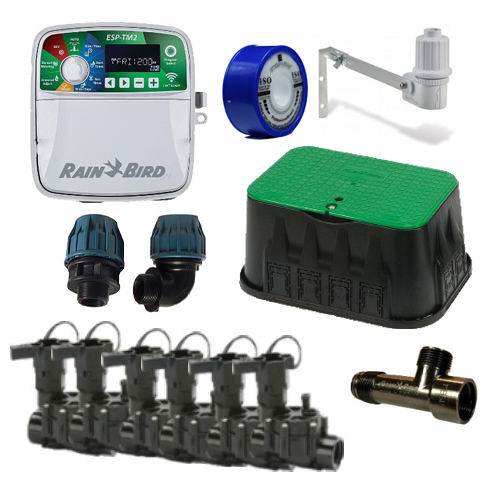 Kit Automatizare Irigatii 6 zone, Exterior, Complet
