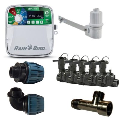 Kit automatizare irigatii pentru max 300 MP, exterior, 5 circuite