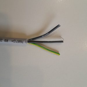 Cablu pentru electrovane 3 fire X 0,75