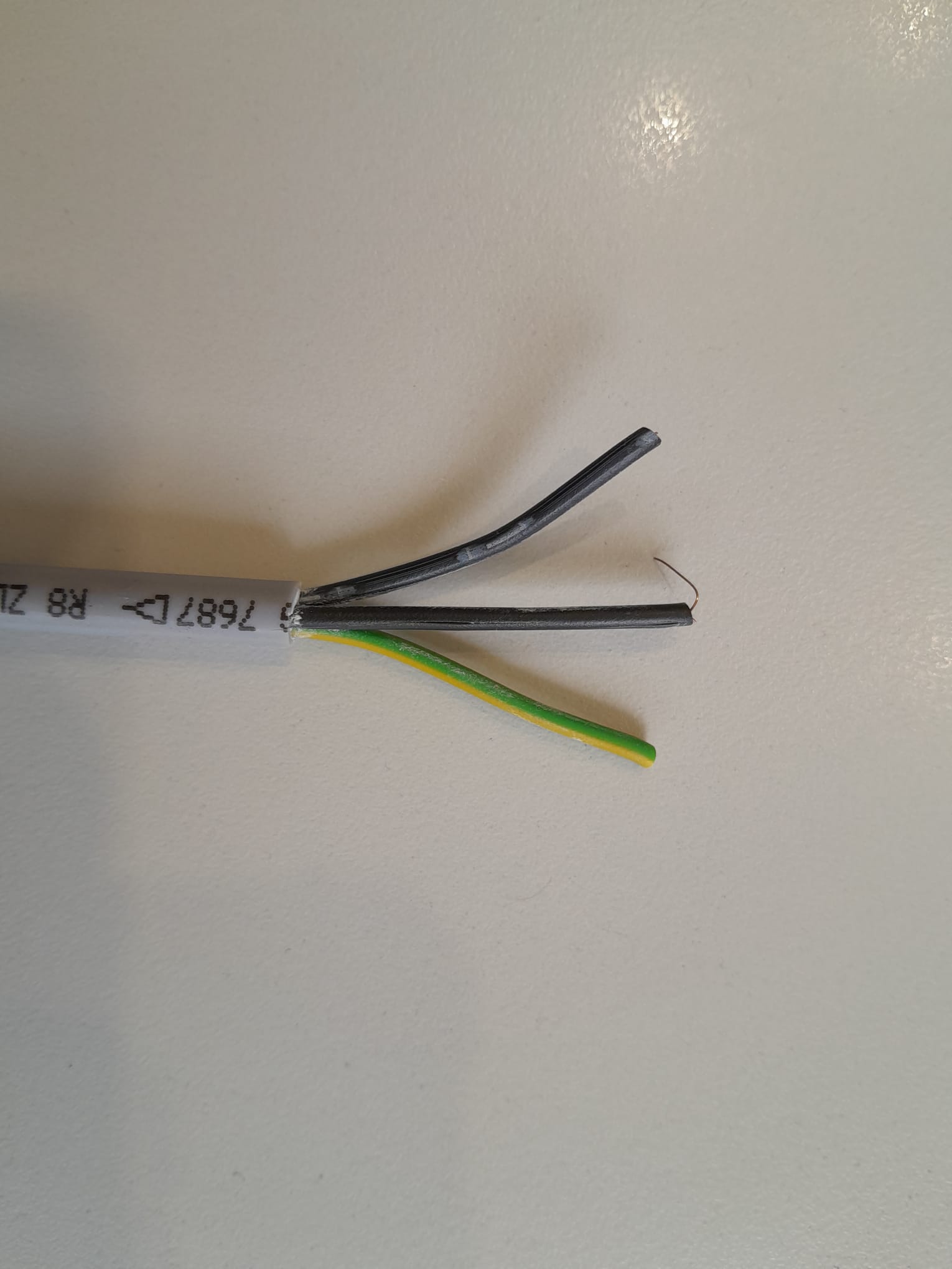 Cablu pentru electrovane 3 fire X 0,75