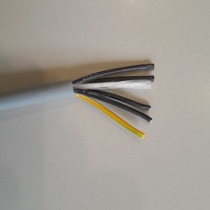Cablu pentru electrovane 5 fire X 0,75