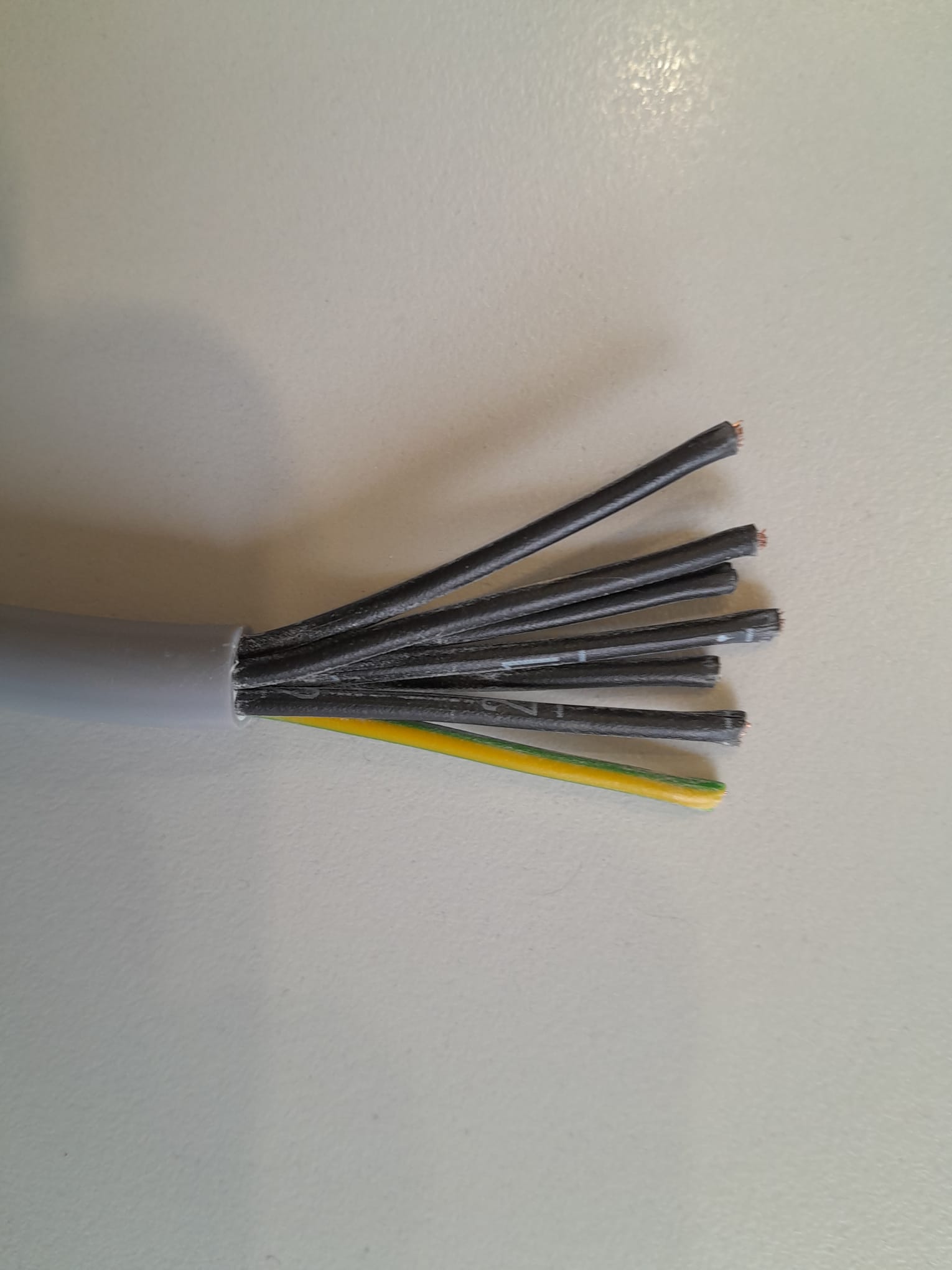 Cablu pentru electrovane 7 fire X 0,75